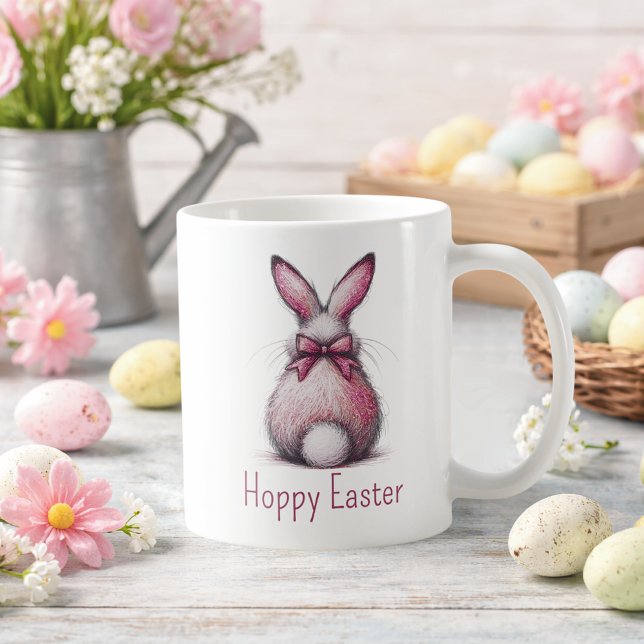 Frohe Ostern Hase Kaffeetasse (Von Creator hochgeladen)