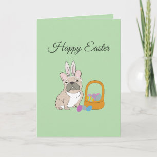 Frohe Ostern, Hund Karte