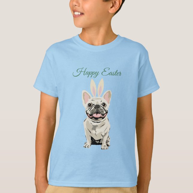 Frohe Ostern, Hund T-Shirt (Vorderseite)