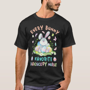 Frohe Ostern jeder Hase ist Lieblings-Endoskopie-S T-Shirt