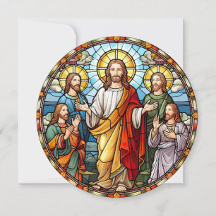 Frohe Ostern Jesus Christus Jünger Karte