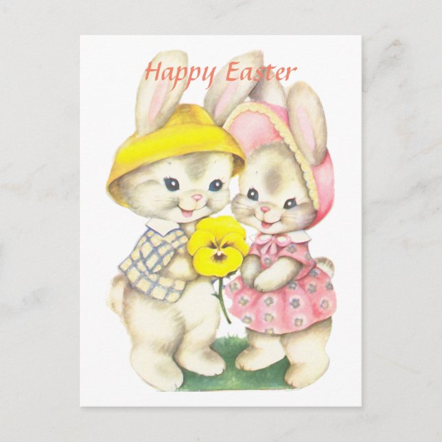 Frohe Ostern Karte (Vorderseite)
