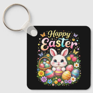 Frohe Ostern kleiner Hase Schlüsselanhänger