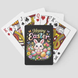 Frohe Ostern kleiner Hase Spielkarten