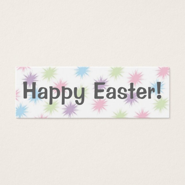 Frohe Ostern! Lesezeichen (Vorderseite)