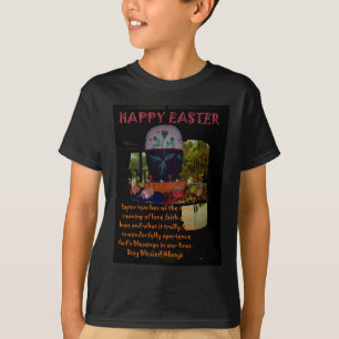 Frohe Ostern Liebe Glaube und Hoffnung Wünsche T-Shirt