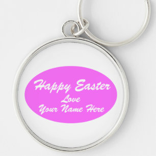Frohe Ostern, Liebe, Ihr Name. Hier... Schlüsselanhänger