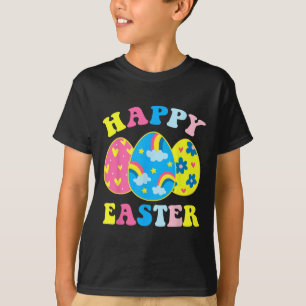 Frohe Ostern Lustige Eierjagd Osterhase  T-Shirt