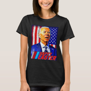 Frohe Ostern Lustiger Joe Biden 4. Juli Männer Fra T-Shirt