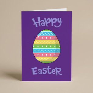 Frohe Ostern Mit Ei Karte