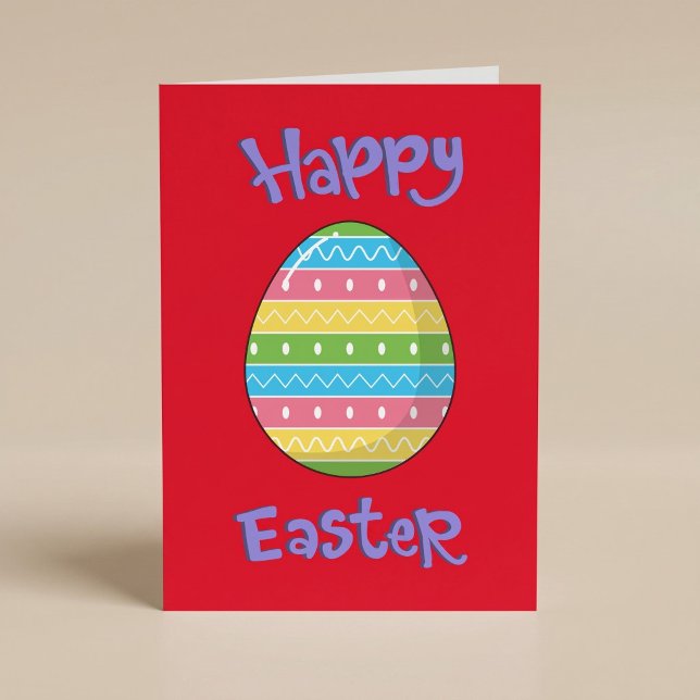 Frohe Ostern mit Eierkarte Karte (Von Creator hochgeladen)