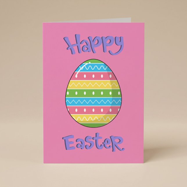 Frohe Ostern mit Eierkarte Karte (Von Creator hochgeladen)
