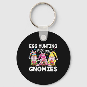 Frohe Ostern mit meinen Gnomies Hasenohren Eiersuc Schlüsselanhänger