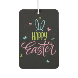 Frohe Ostern mit Schmetterlingen Autolufterfrischer