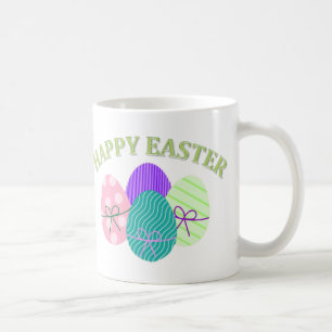 Frohe Ostern Ostereier süß Kaffeetasse