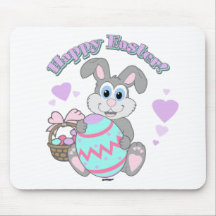 Frohe Ostern! Osterhase Mousepad