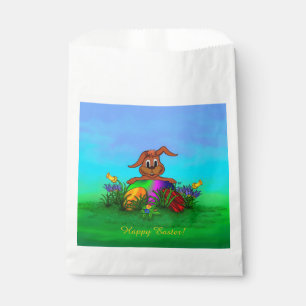 Frohe Ostern! Osterkaninchen Geschenktütchen
