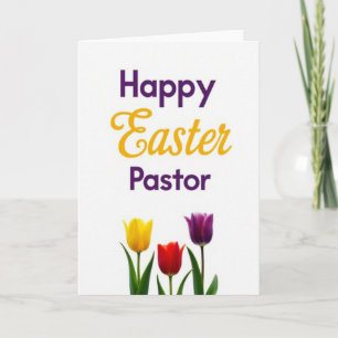 Frohe Ostern Pastor Karte