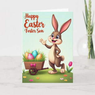 Frohe Ostern Pflegekarte für den Sohn Karte