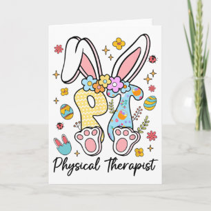 Frohe Ostern Physiotherapie Pt Therapeut Hase E Karte