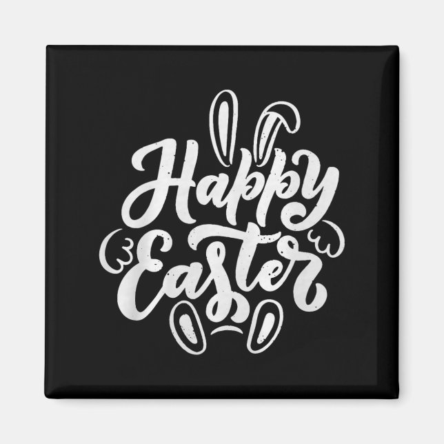 Frohe Ostern Premium Tri-blend  Magnet (Vorne)