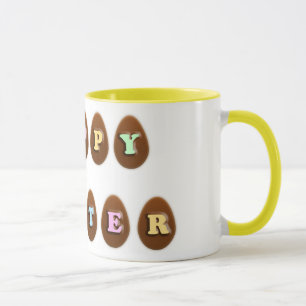 Frohe Ostern Schokoladeneier Tasse