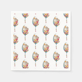 Frohe Ostern! Serviette