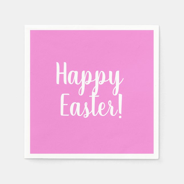 Frohe Ostern! - Serviette (Vorderseite)