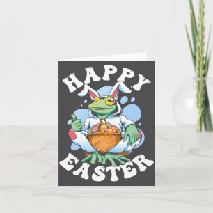 Frohe Ostern Spielhasen Karte