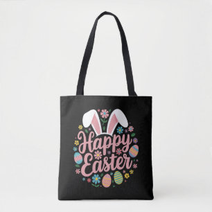 Frohe Ostern Sprüche Ei Hase Tasche