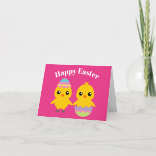 Frohe Ostern Süße Küken Karte
