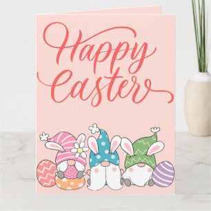 Frohe Ostern Süße Wunderschöne Ostereier Bunte Karte
