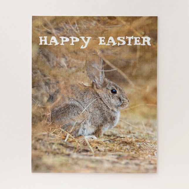 Frohe Ostern Süßer Hase Kaninchen  (Vertikal)