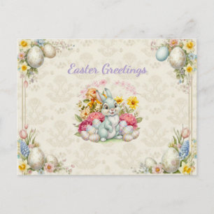 Frohe Ostern Süßer Hase Postkarte