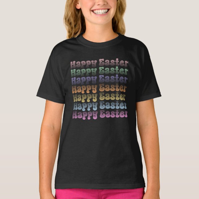  Frohe Ostern  T-Shirt (Vorderseite)