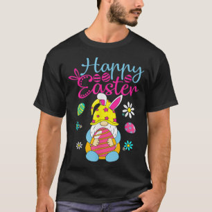 Frohe Ostern Tag Hase Frühling Gnom Ostern T-Shirt