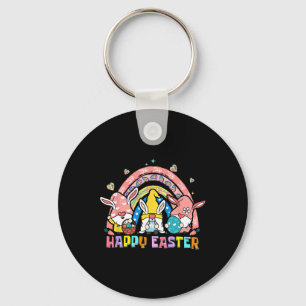 Frohe Ostern Tag Hase Gnom Osterei Karotte Gno Schlüsselanhänger