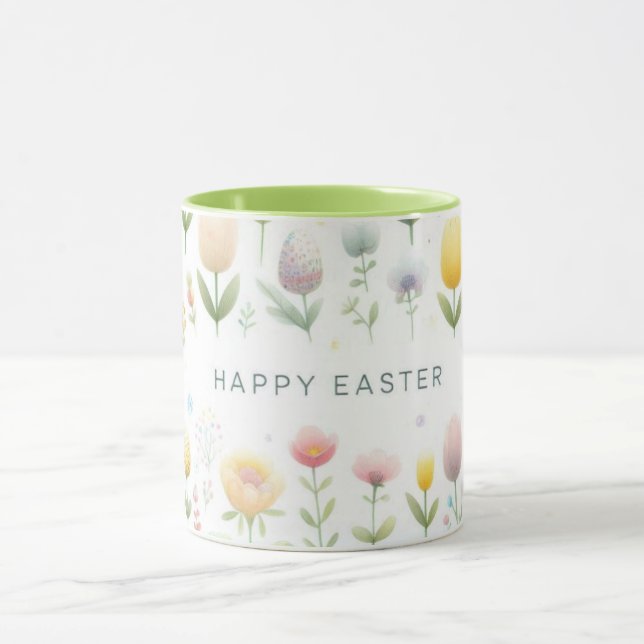 Frohe Ostern Tasse (Zentrum)