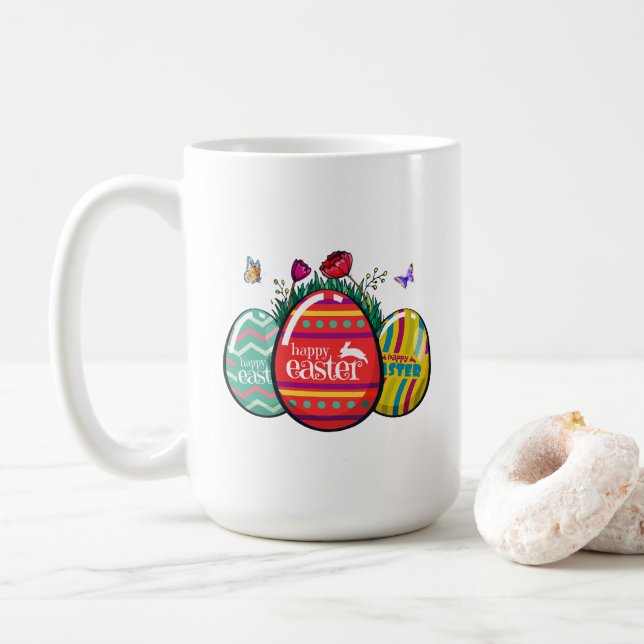 Frohe Ostern Tasse (Mit Donut)