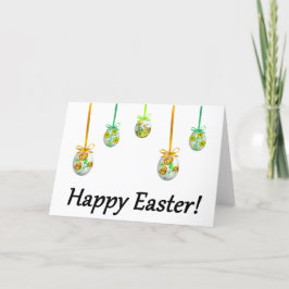 Frohe Ostern! (Ukrainisch-inspiriert) Karte
