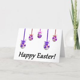 Frohe Ostern! (Ukrainisch-inspiriert) Karte