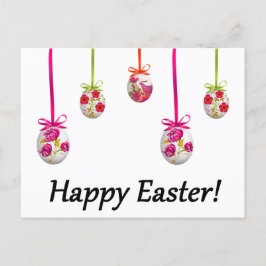 Frohe Ostern! (Ukrainisch-inspiriert) Postkarte