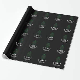 Frohe Ostern und Ostern Ei mit brasilianischer Fla Geschenkpapier
