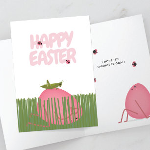 Frohe Ostern - Verstecktes Osterei Frühlings Sze Karte
