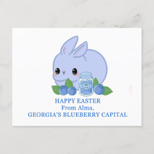 Frohe Ostern von Alma Georgia's Blaubeer-Hauptstad Postkarte