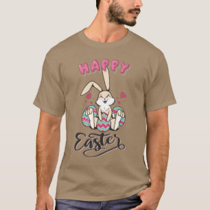 Frohe Ostern von einem niedlichen Osterhasen T-Shirt
