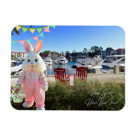 Frohe Ostern von Hilton Head Island Harbour Town Magnet