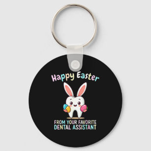 Frohe Ostern von Ihrem Lieblings-Zahnarzt-Instant- Schlüsselanhänger