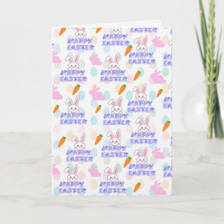 Frohe Ostern wünsche ich jedem Häschen  Karte
