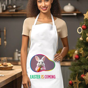 Frohe Ostern! Zeichen Schürze